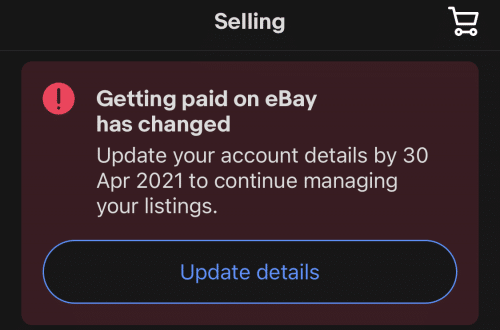 eBay abbandona PayPal