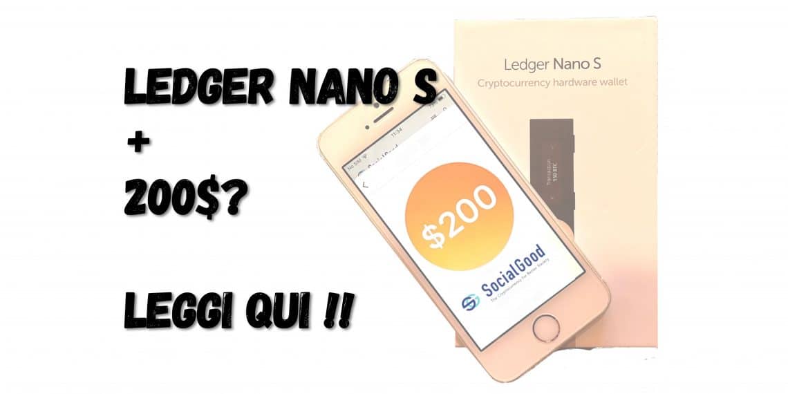 Ledger Nano S e 200$