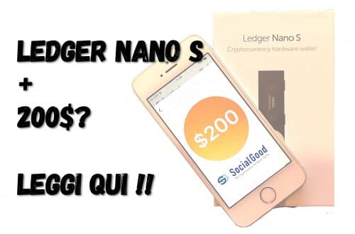 Ledger Nano S e 200$