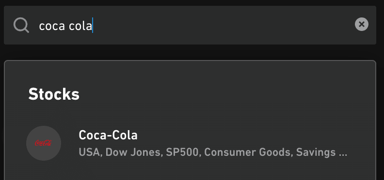 Stiamo per vedere come comprare un'azione della Coca Cola su Trade Republic