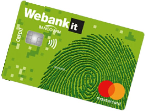 carta di credito del conto webank on line