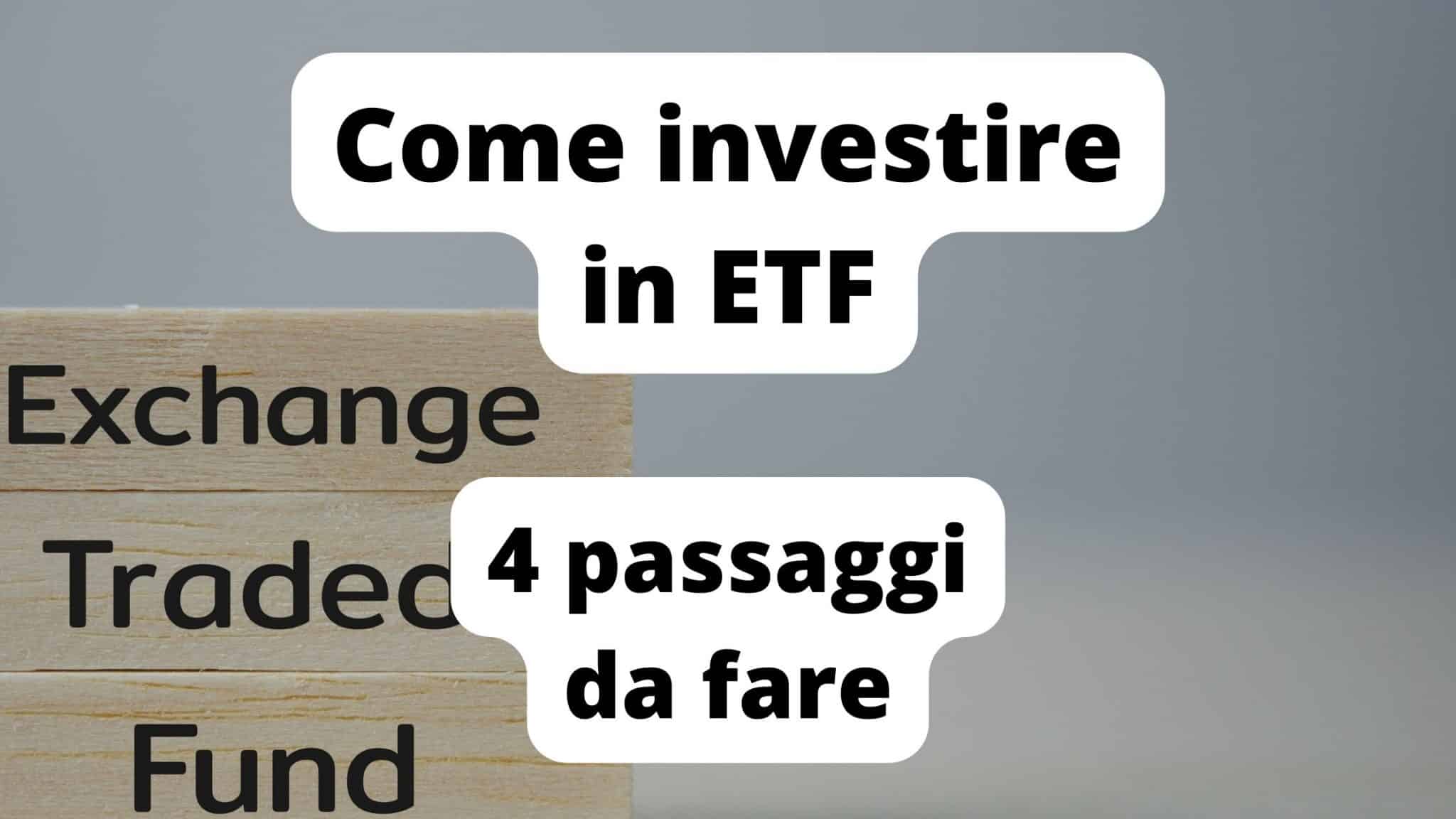 Come investire in ETF