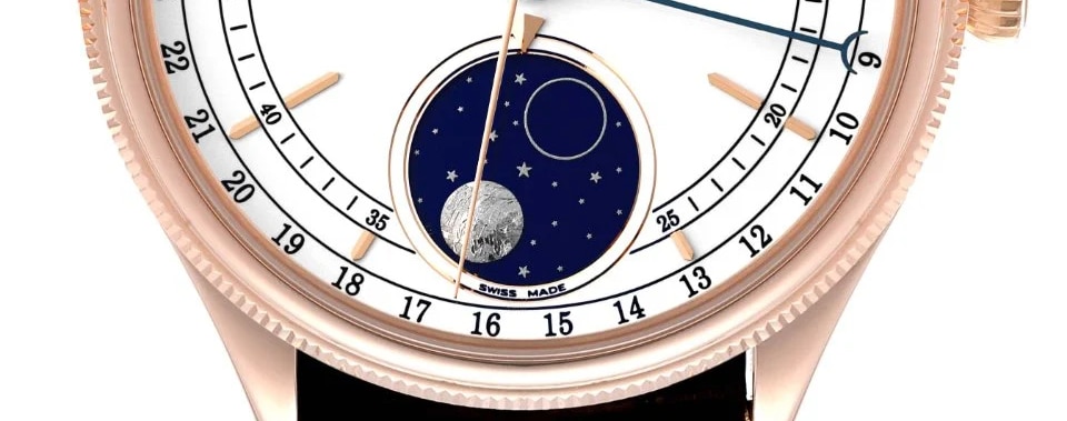 Gli orologi da investimento con le fasi lunari possono aumentare il valore nel tempo