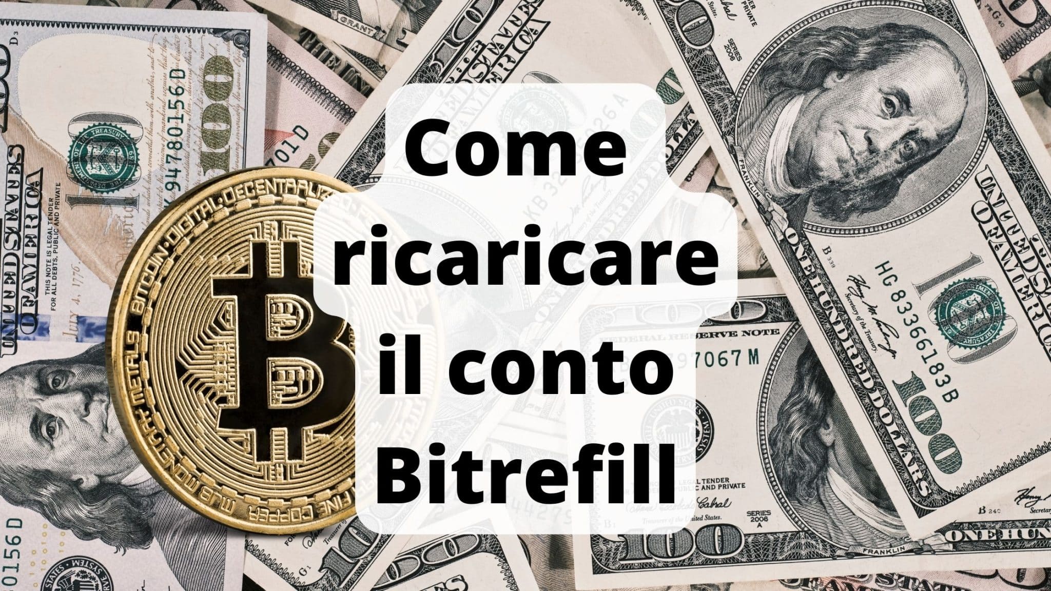 Come ricaricare il conto Bitrefill