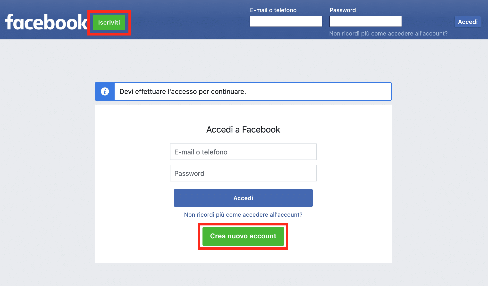 Register with Facebook to be able to use the marketplace and sell items