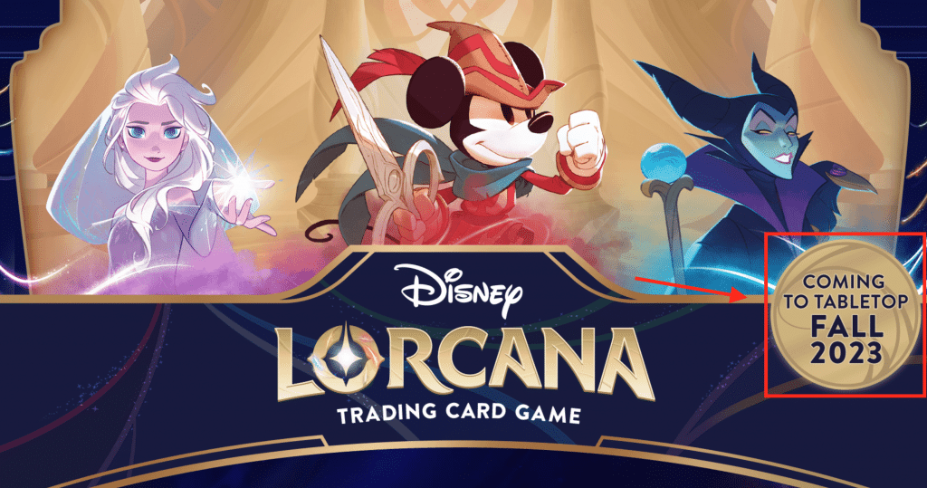Lorcana release date set for fall 2023