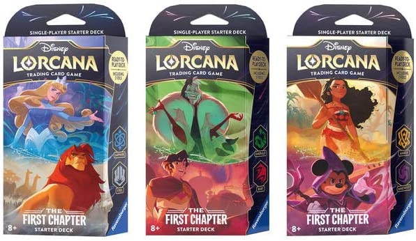 Amazon has already created the Disney trading card game product Lorcana