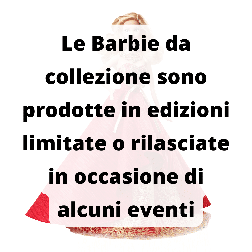 Puoi guadagnare con le Barbie da collezione